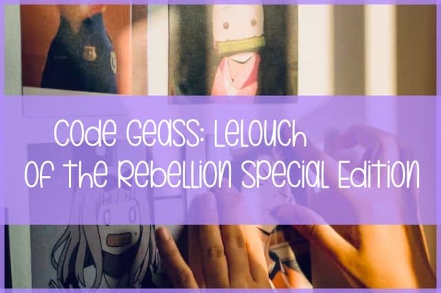 code geass lelouch of the rebellion special edition